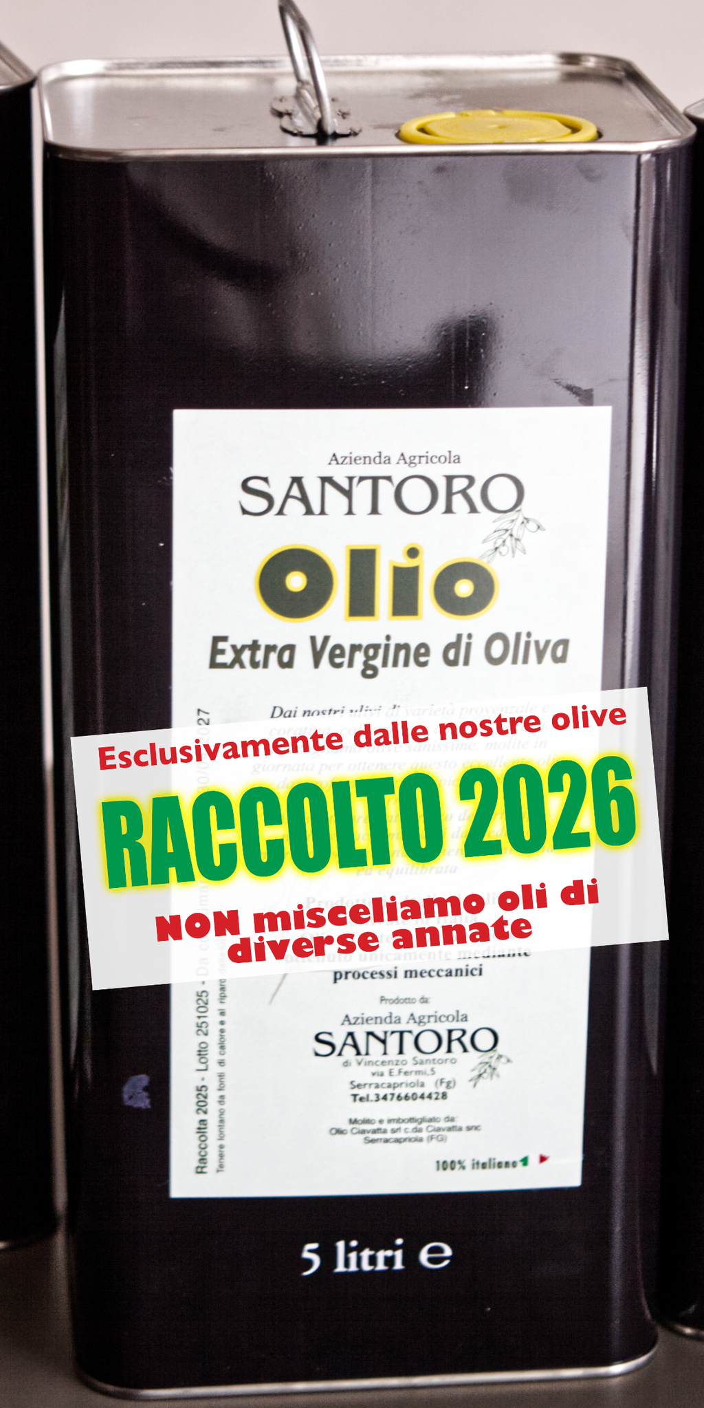Olio Extra Vergine di Oliva