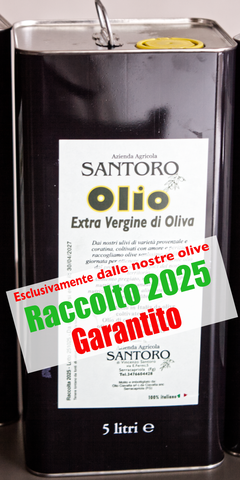 Olio Extra Vergine di Oliva